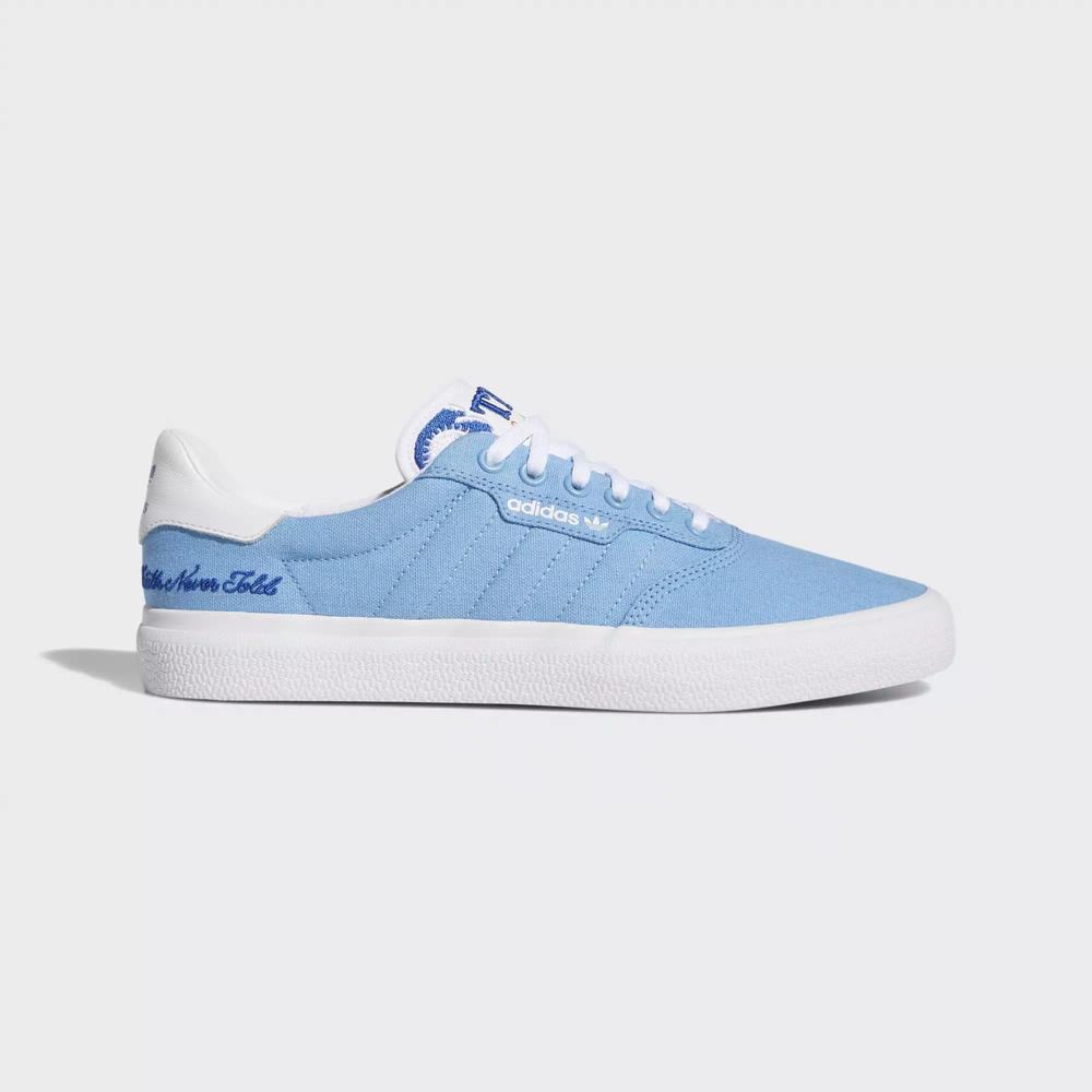Adidas 3MC x Truth Never Told Tenis Azules Para Mujer (MX-74691)